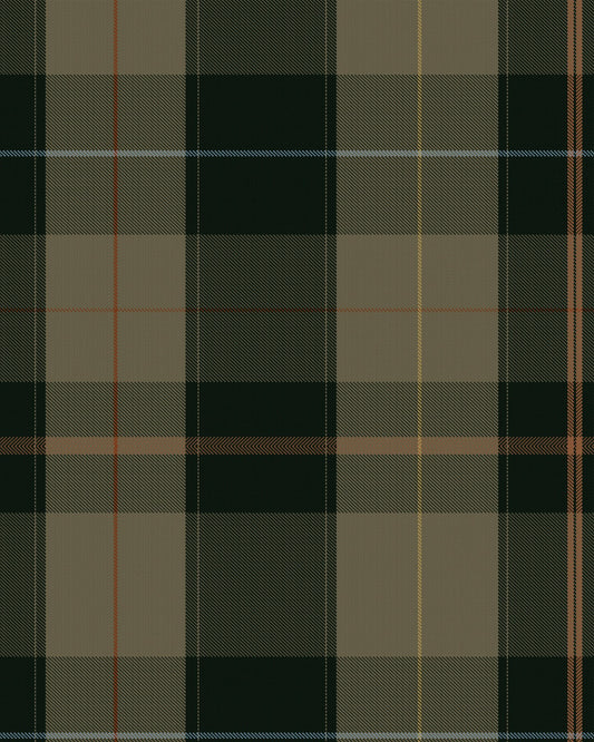 EQUESTRIAN PLAID Khaki Wallpaper