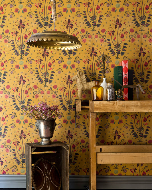 GYPSY Ochre Wallpaper