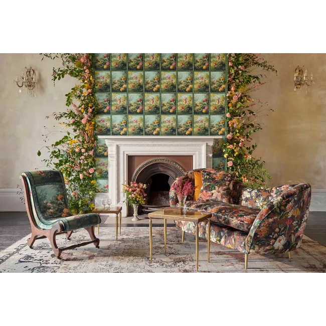 clarke & clarke - artus - forest wallpaper - w0155/03.cac.0