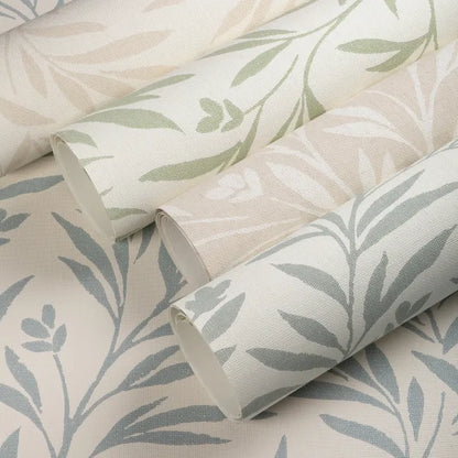 Kravet Couture - Wispy Vines wallpaper - Natural - W3939.161.0