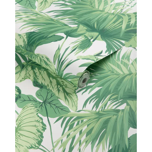 kravet couture - yasuni wallpaper - verde - w4145.31.0