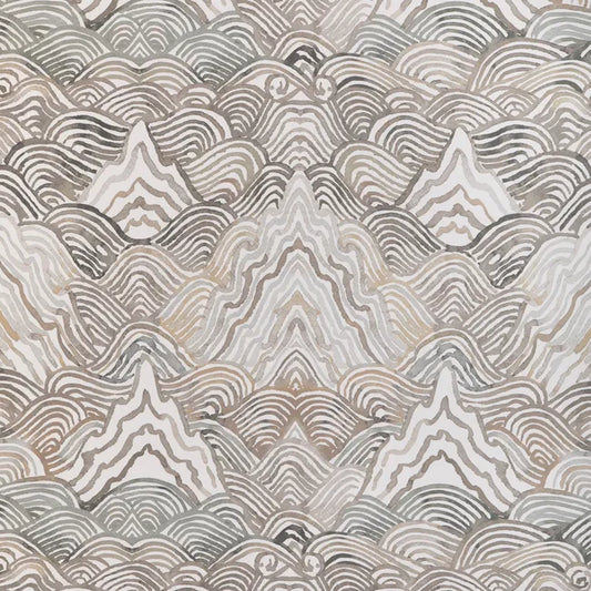 Kravet Couture - Shangri La wallpaper - Stone - W4150.52.0