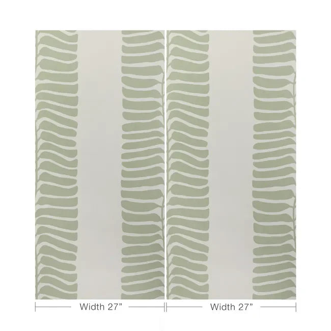 kravet couture - rio vine wallpaper - sage - w4152.30.0