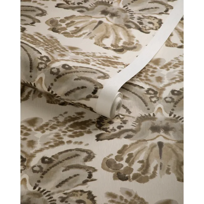 kravet couture - rorschach wallpaper - natural - w4254.106.0