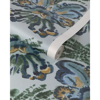 Kravet Couture - Rorschach wallpaper - Stormcloud - W4254.315.0