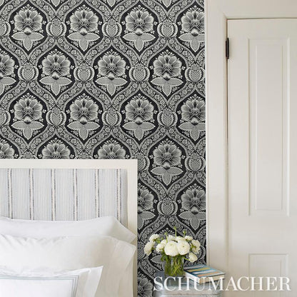 schumacher - Villandry Damask Print - 5011750