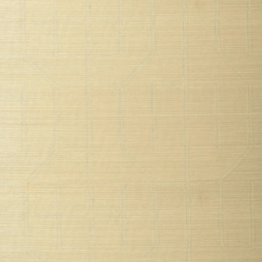 schumacher - Linyi Embroidered Fret Sisal - 5003550