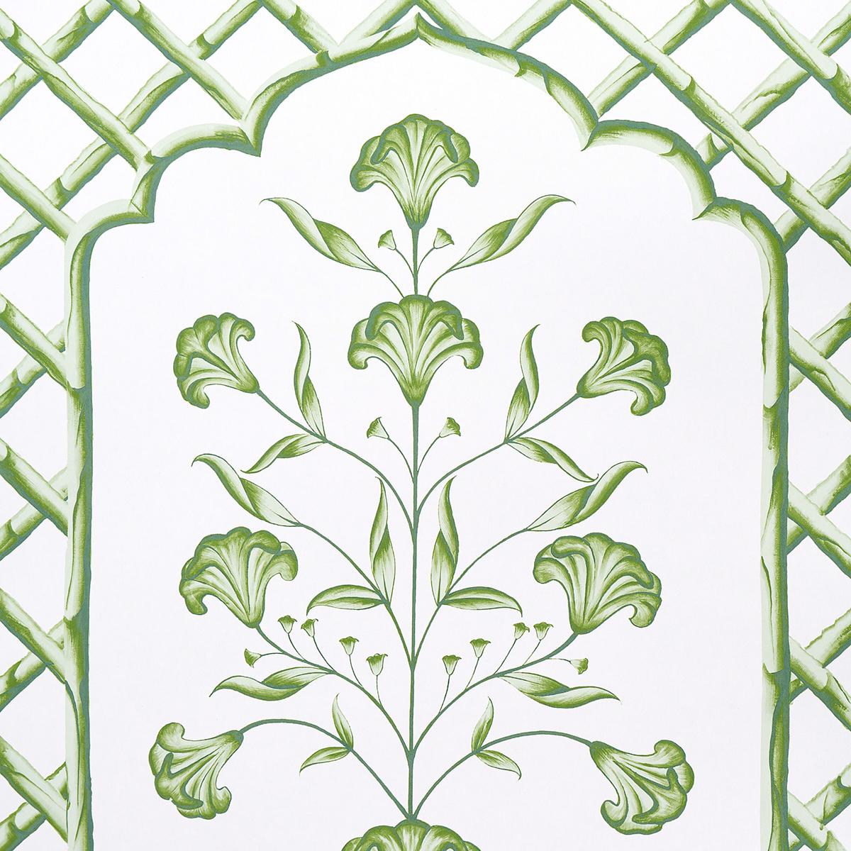 schumacher - bamboo trellis panel a - 5014390