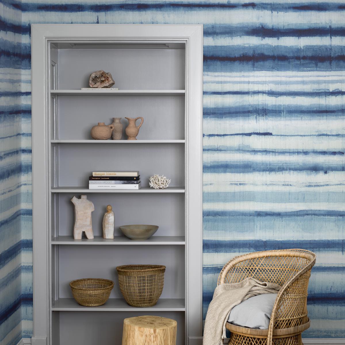 schumacher - habotai stripe - 6886