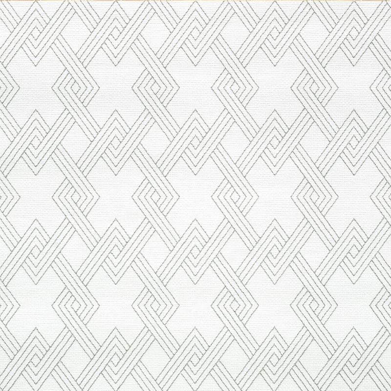 schumacher - hix embroidered paperweave - 5008950