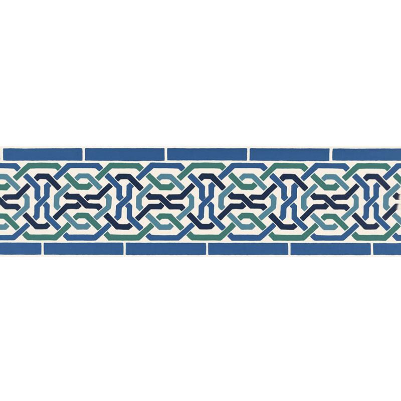 schumacher - darro mosaic border - 5006020