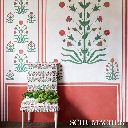 schumacher - Royal Poppy Panel A - 5014430