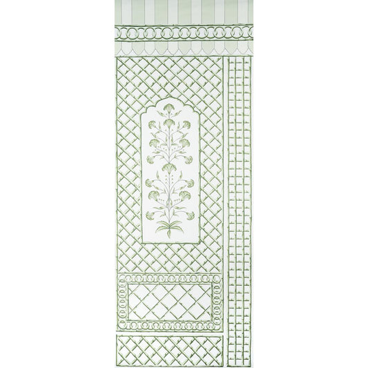 schumacher - Bamboo Trellis Panel A - 5014390