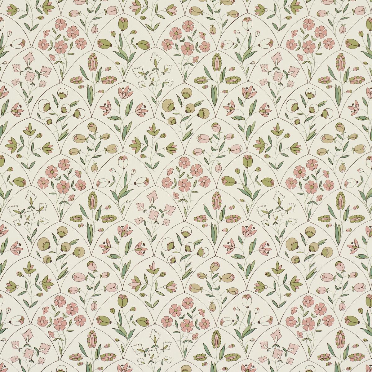 schumacher - Frances Scallop Floral - 5015960