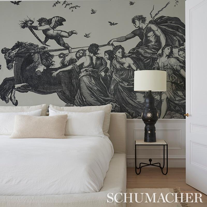 schumacher - chariot of dawn toile panel set - 5011500