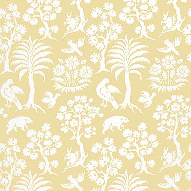 schumacher - palm damask - 5004351