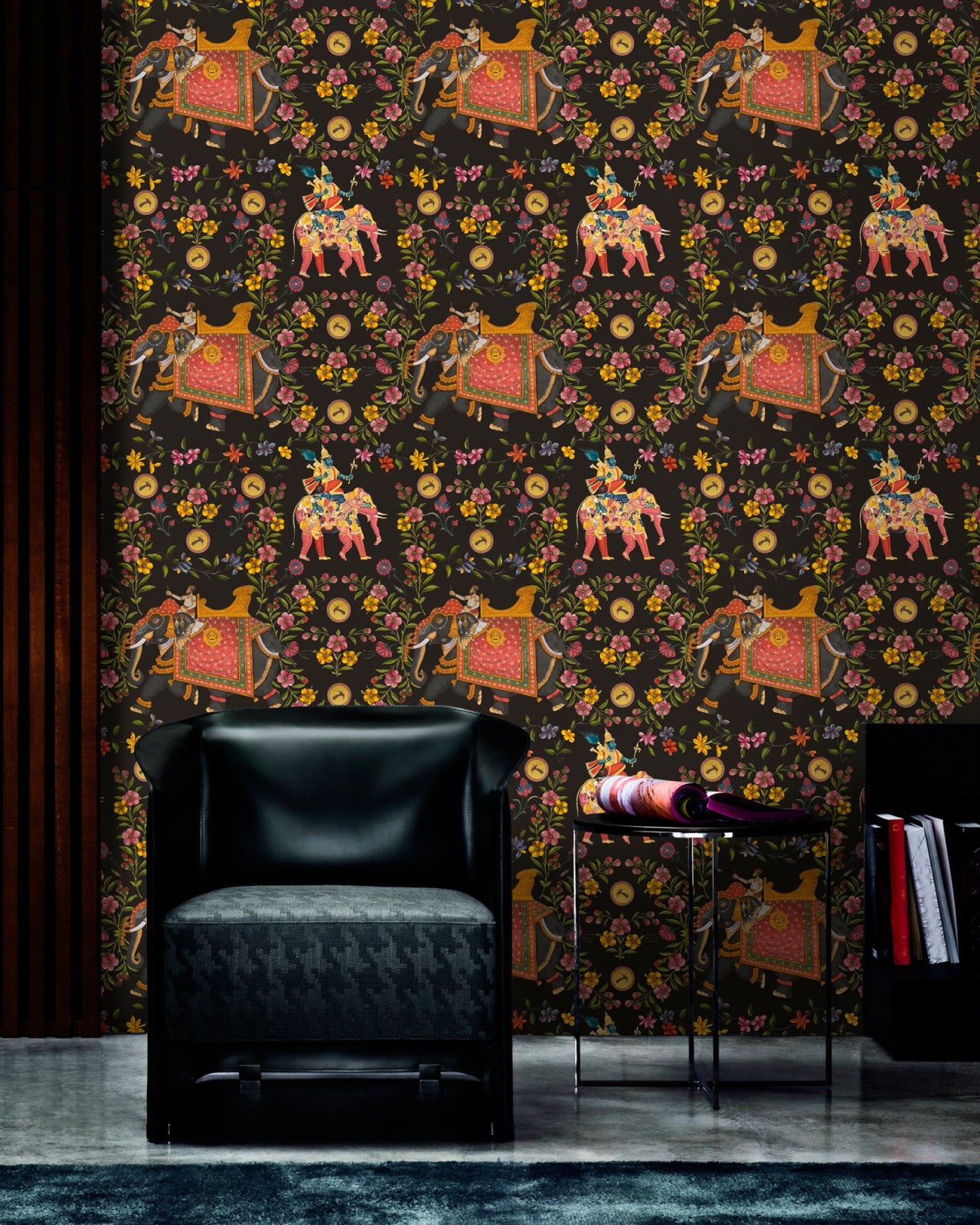 aristocracy anthracite wallpaper