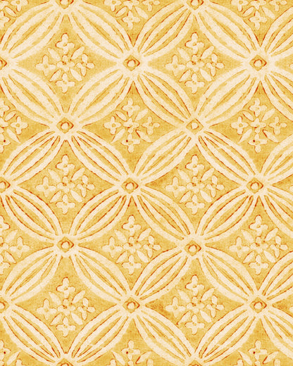 KALAMKARI Citrus Wallpaper