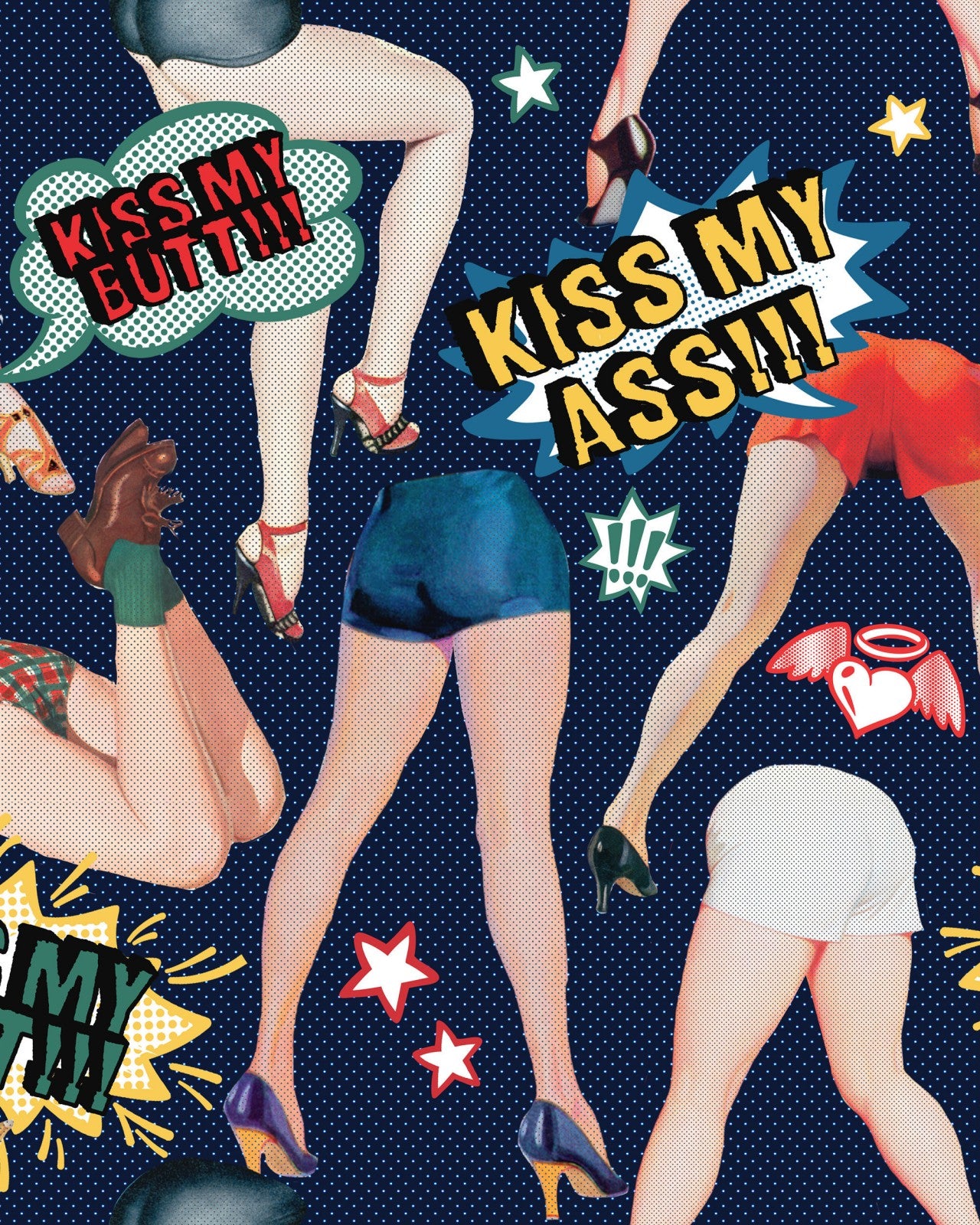 kiss my ass indigo wallpaper