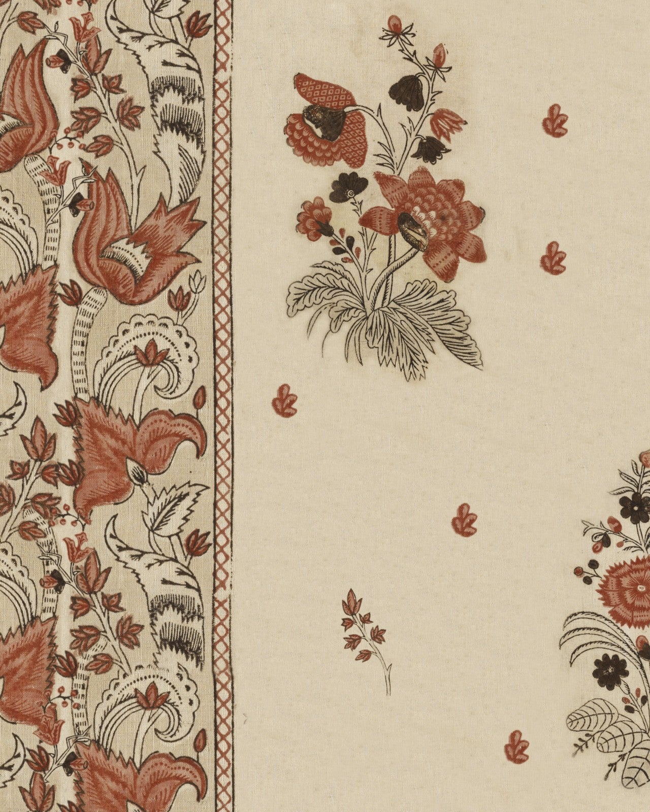 korond floral leather wallpaper