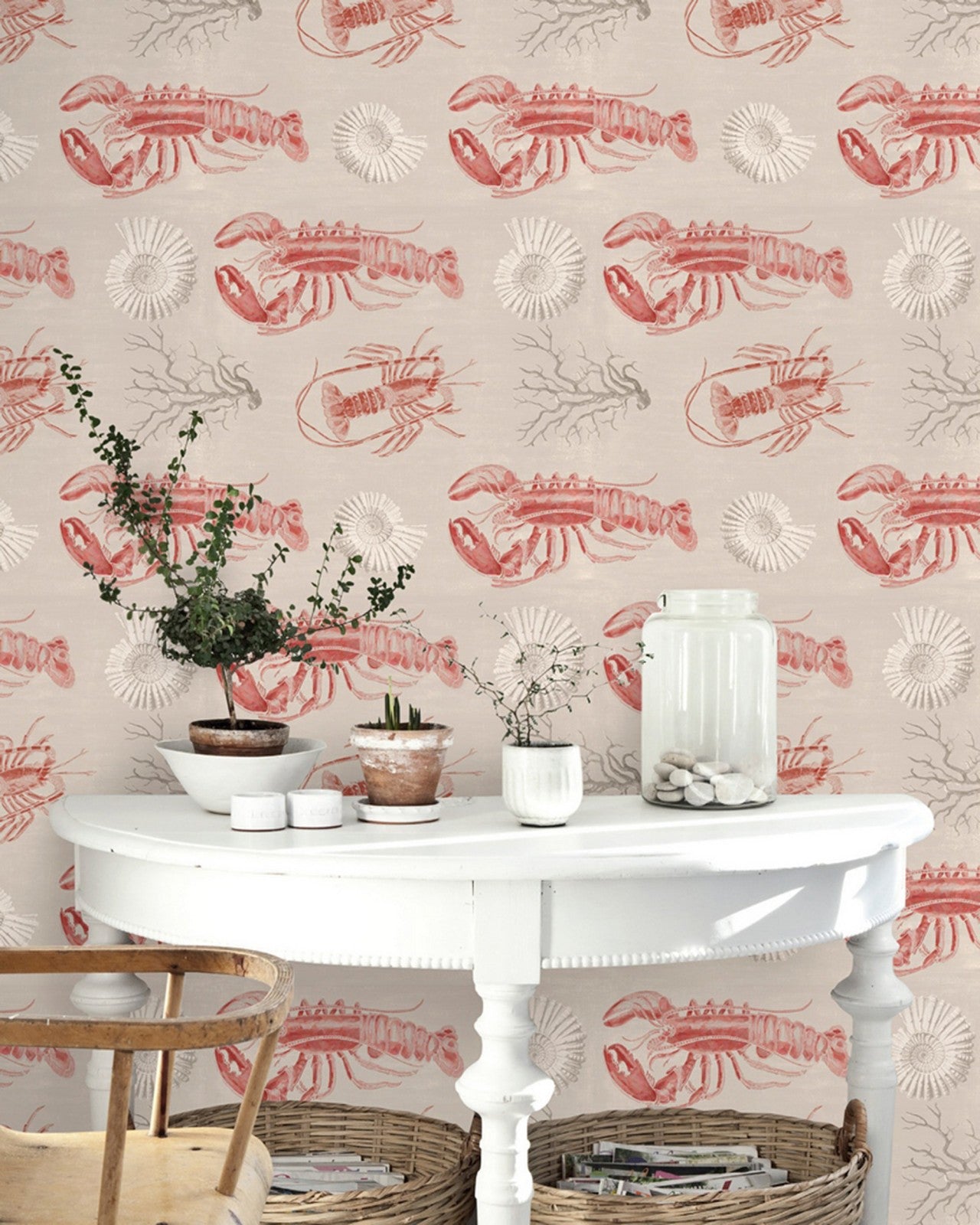 mind the gap - lobster taupe premium wallpaper - wp20013