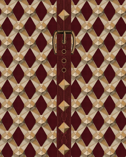 LUXURY DETAIL Bordeaux Wallpaper