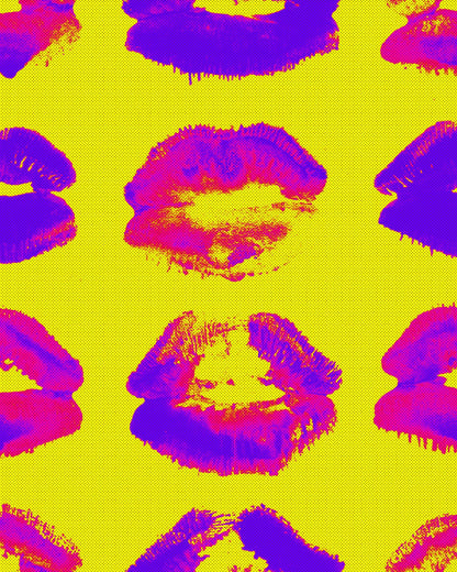 NEON KISS Wallpaper