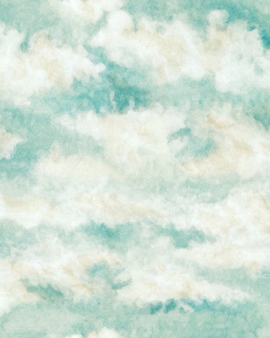 NOUAGE Turquoise Wallpaper