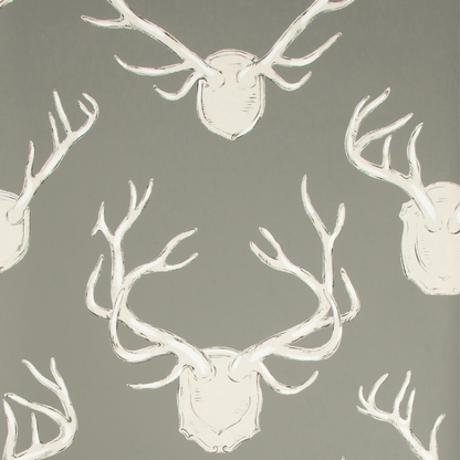 Antlers Paper - Grey