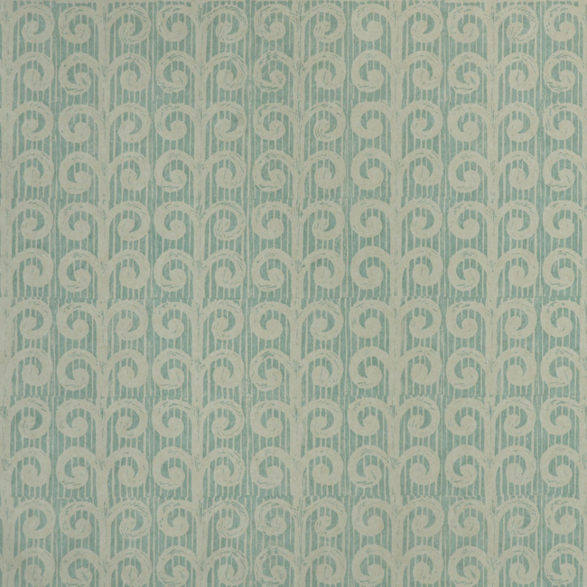 lee jofa - fern wallpaper - aqua - pbfc-3525.13.0