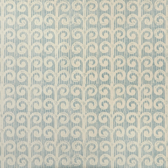 lee jofa - fern wallpaper - blue - pbfc-3525.15.0