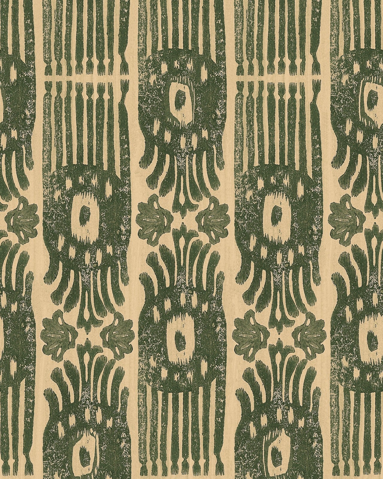 tribal ikat myrtle wallpaper