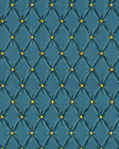 TUFTED PANEL Blue Moon Wallpaper