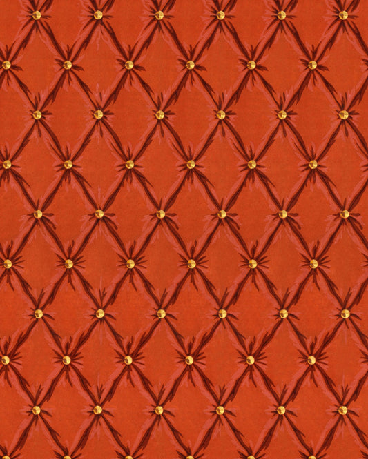 TUFTED PANEL Mandarin Wallpaper