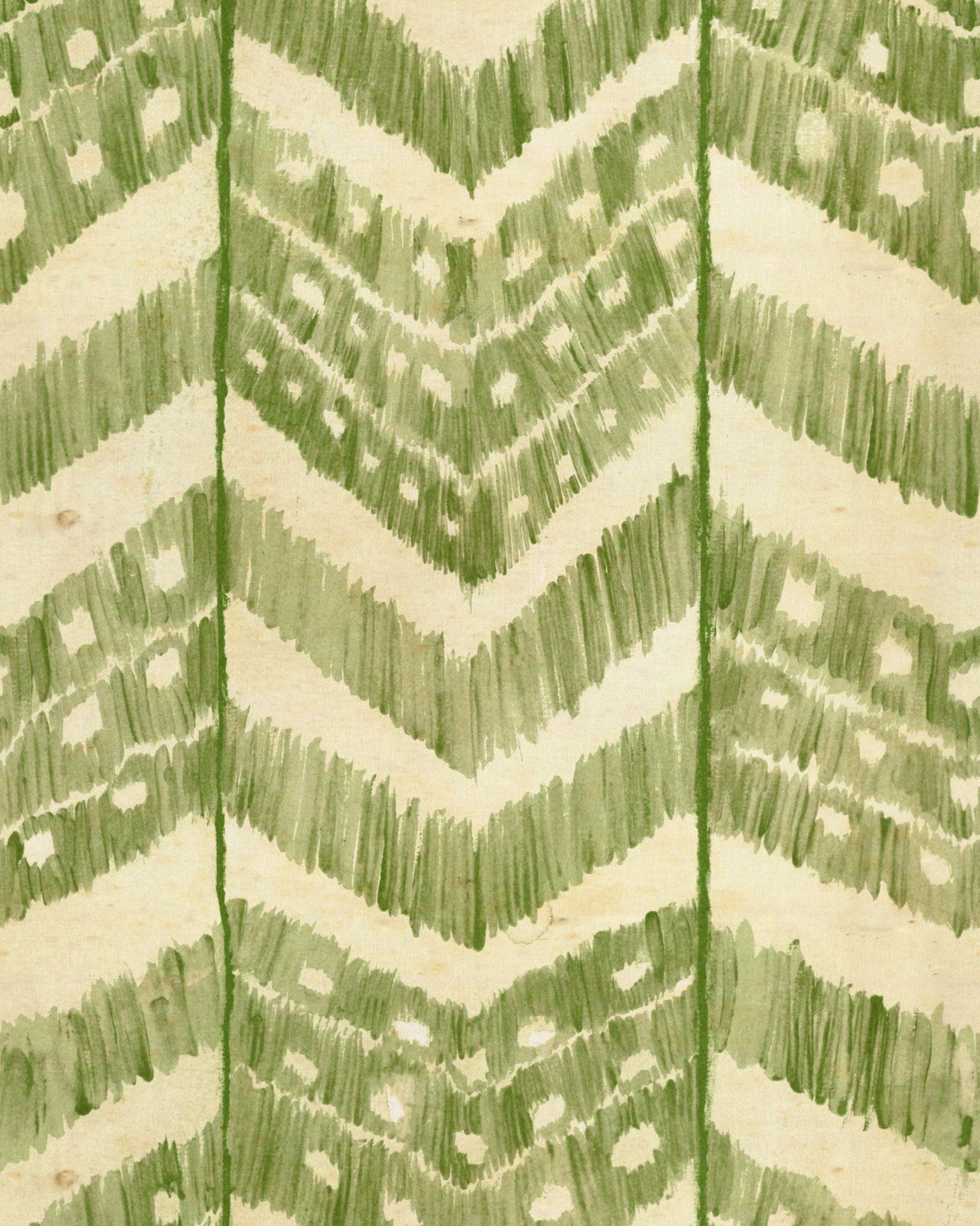 turkish ikat foliage wallpaper