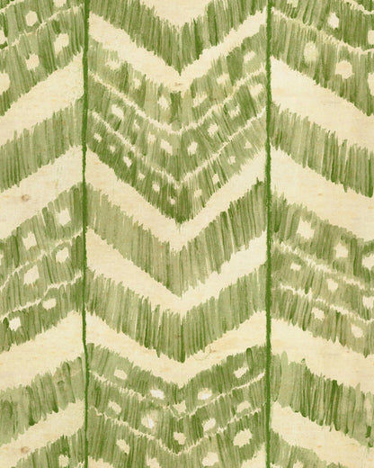 TURKISH IKAT Foliage Wallpaper