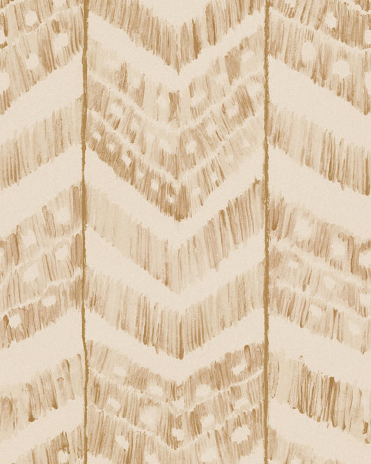 TURKISH IKAT Taupe Wallpaper