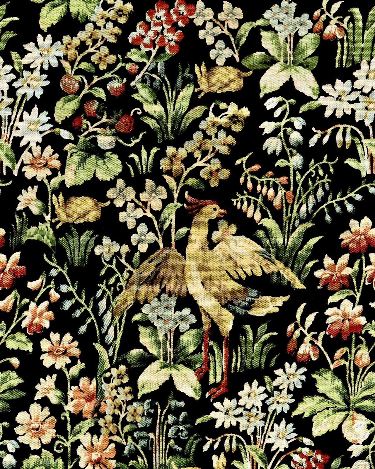 floral tapestry premium wallpaper