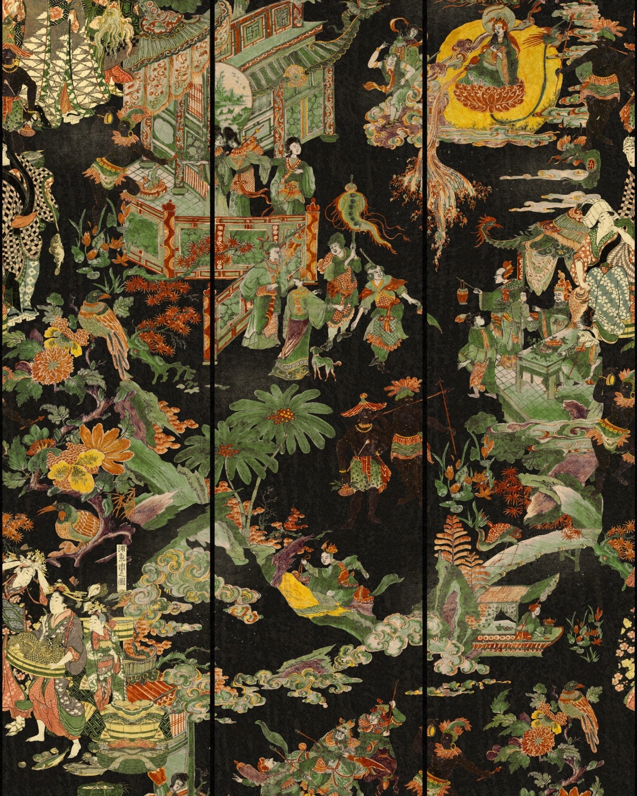 the oriental tale wallpaper