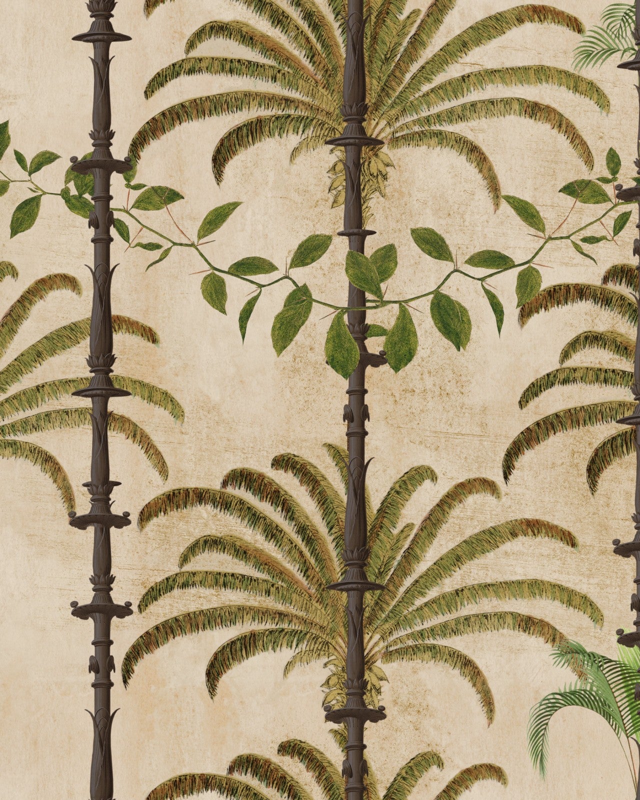 havana taupe wallpaper